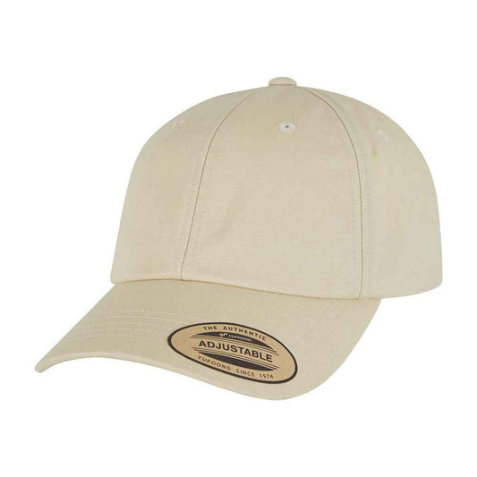 Beige - Front - Flexfit Low Profile Baseball Cap