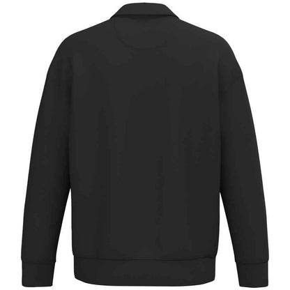 Black - Back - Native Spirit Unisex Adult Quarter Zip Sweatshirt