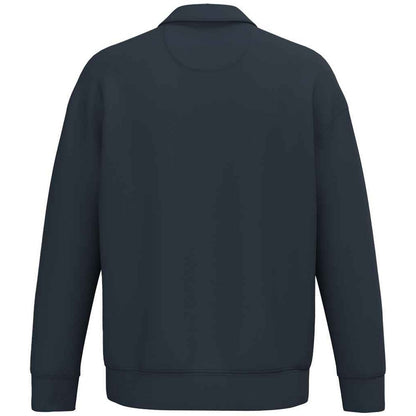 Navy - Back - Native Spirit Unisex Adult Quarter Zip Sweatshirt