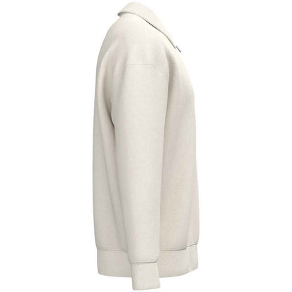 Ivory - Side - Native Spirit Unisex Adult Quarter Zip Sweatshirt