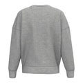 Moon Grey Heather - Back - Native Spirit Womens-Ladies Crew Neck Sweatshirt