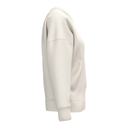 Ivory - Side - Native Spirit Womens-Ladies Crew Neck Sweatshirt