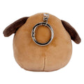 Light Brown - Back - Mumbles Dog Keyring