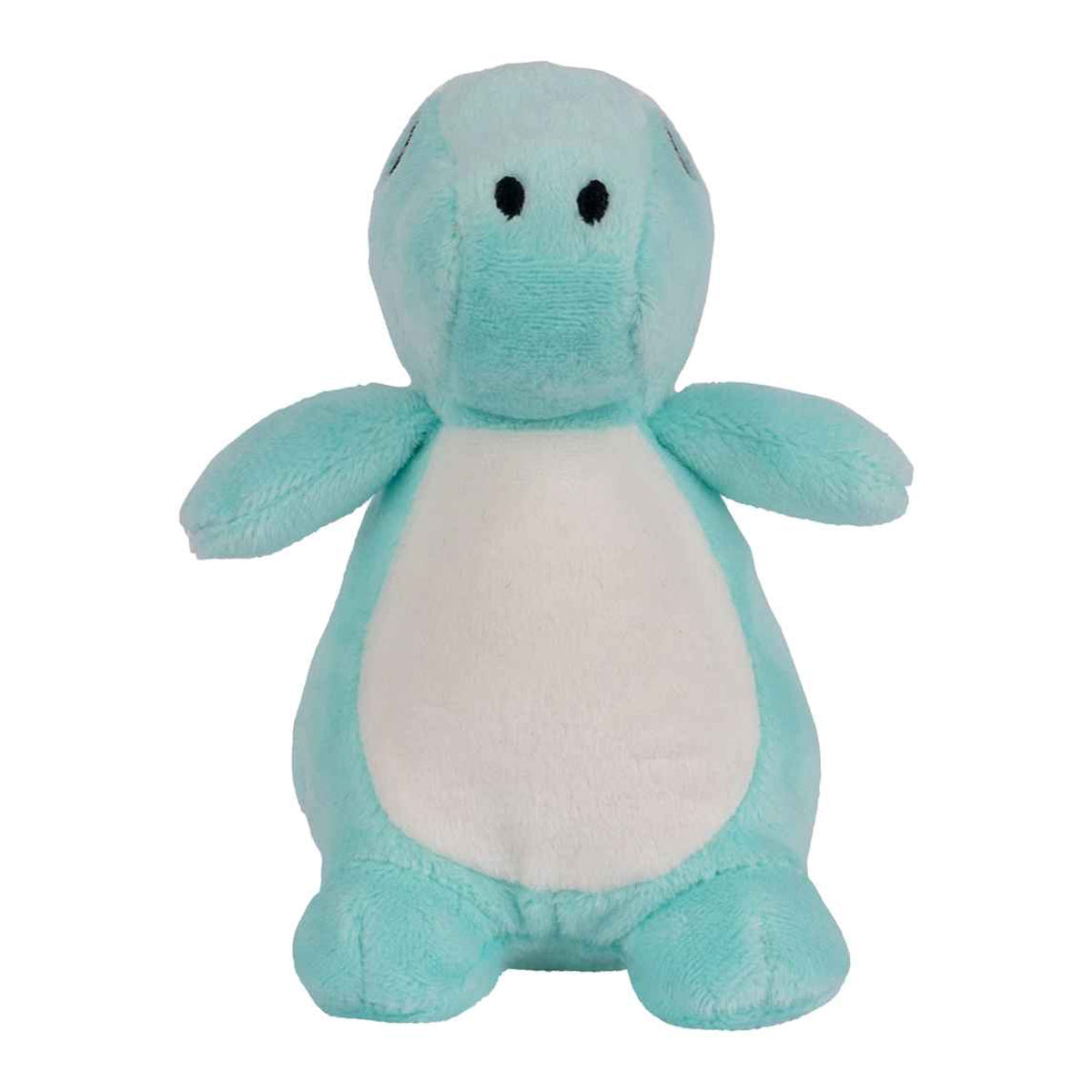 Turquoise - Side - Mumbles Dinosaur Keyring