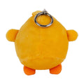 Yellow - Back - Mumbles Chick Keyring