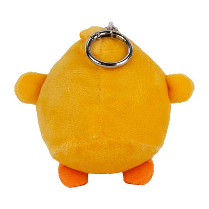 Yellow - Back - Mumbles Chick Keyring