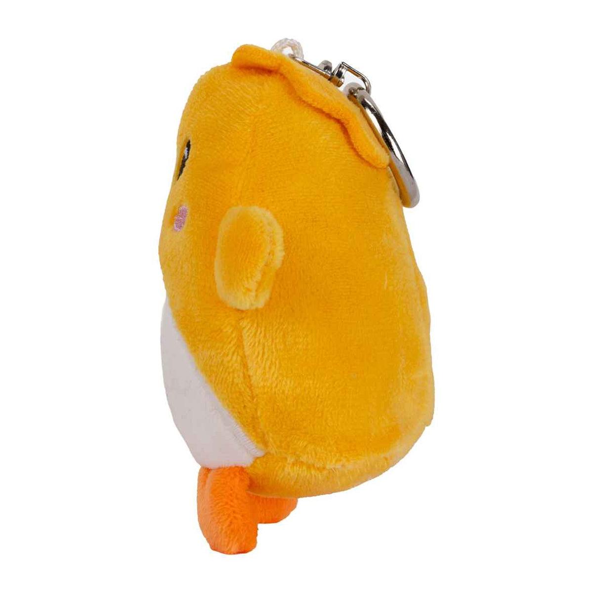 Yellow - Side - Mumbles Chick Keyring
