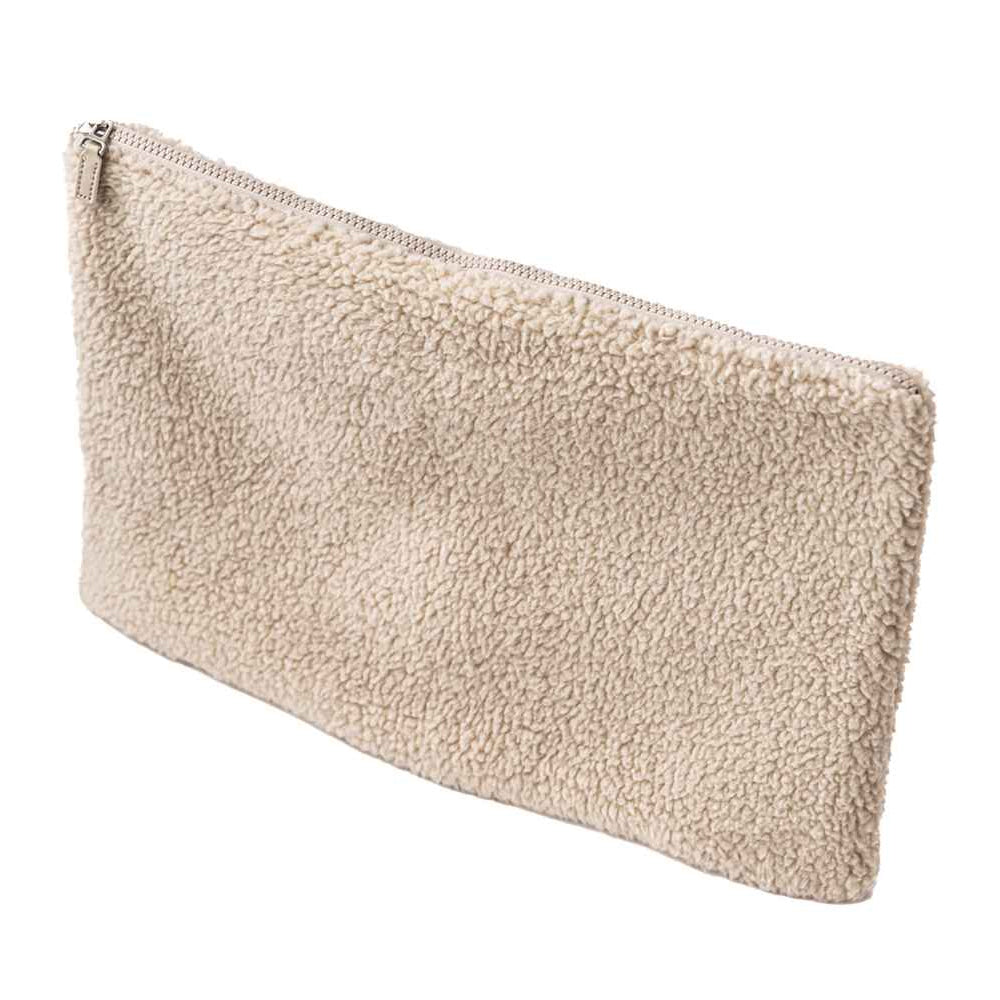 Natural - Back - Brand Lab Toiletry Bag