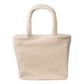 Natural - Front - Brand Lab Borg Fleece 22L Tote Bag