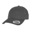 Grey - Front - Flexfit Garment Washed Low Profile Baseball Cap