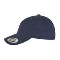 Navy - Side - Flexfit Garment Washed Low Profile Baseball Cap