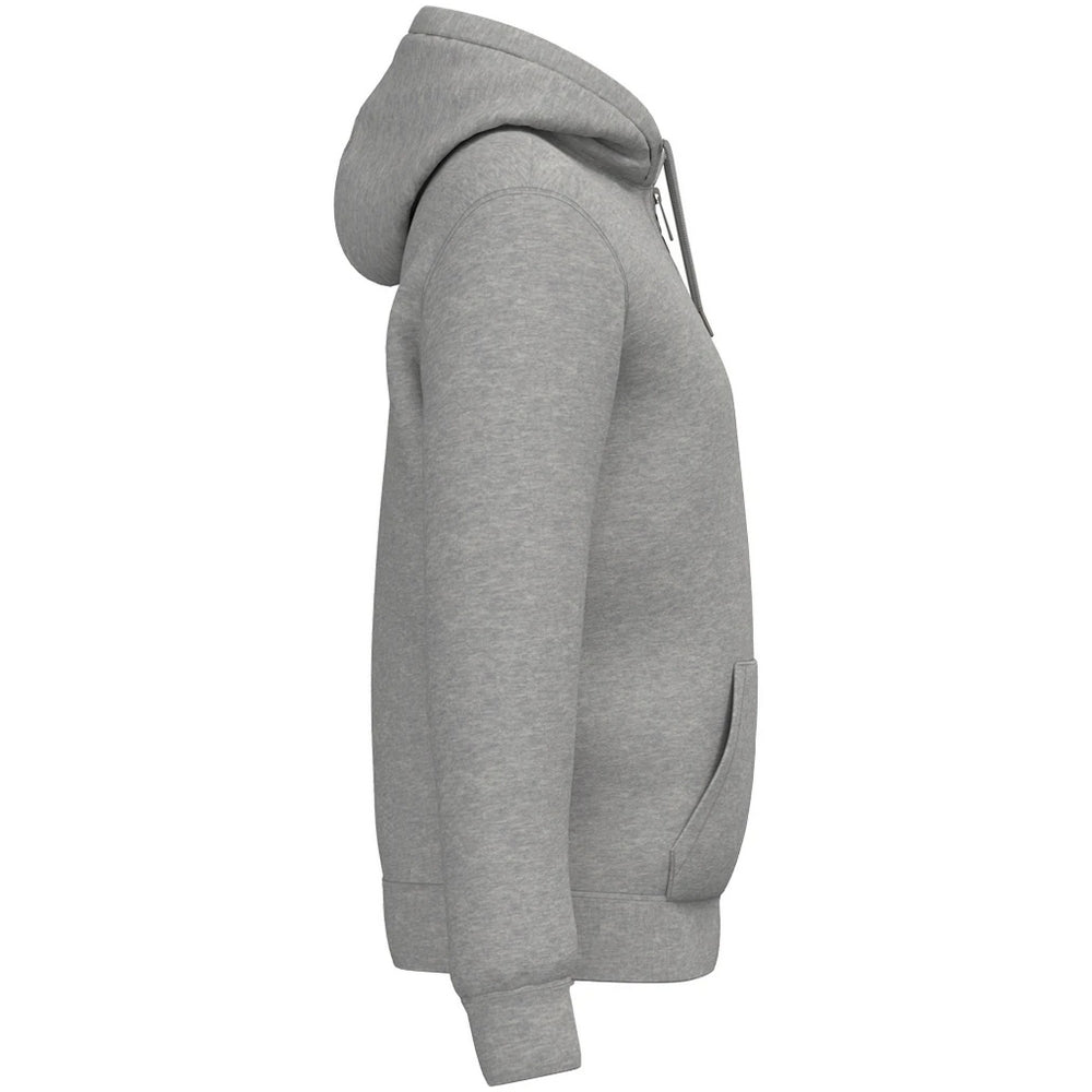 Moon Grey Heather - Side - Native Spirit Unisex Adult Sherpa Lined Full Zip Jacket