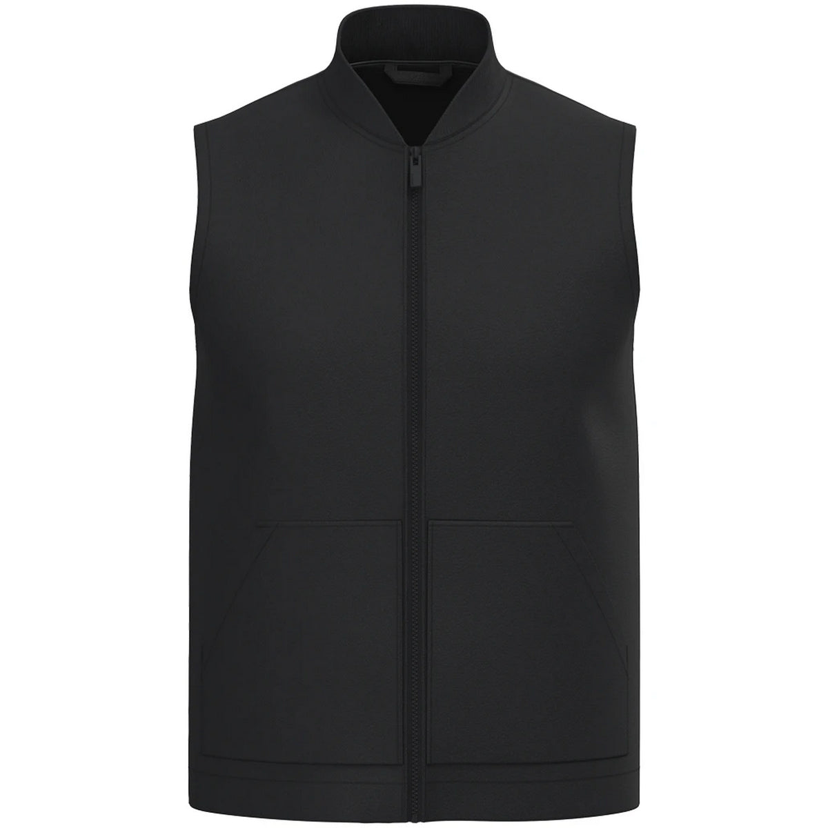 Black - Front - Native Spirit Unisex Adult Twill Body Warmer