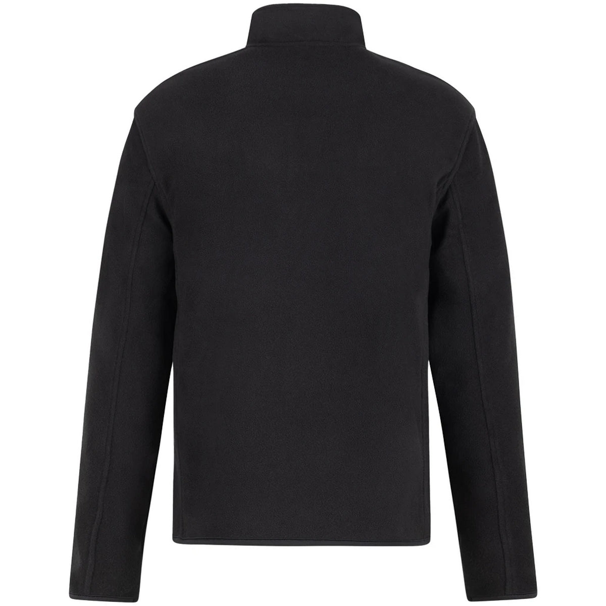 Black - Back - PRO RTX Mens Quarter Zip Fleece Jacket