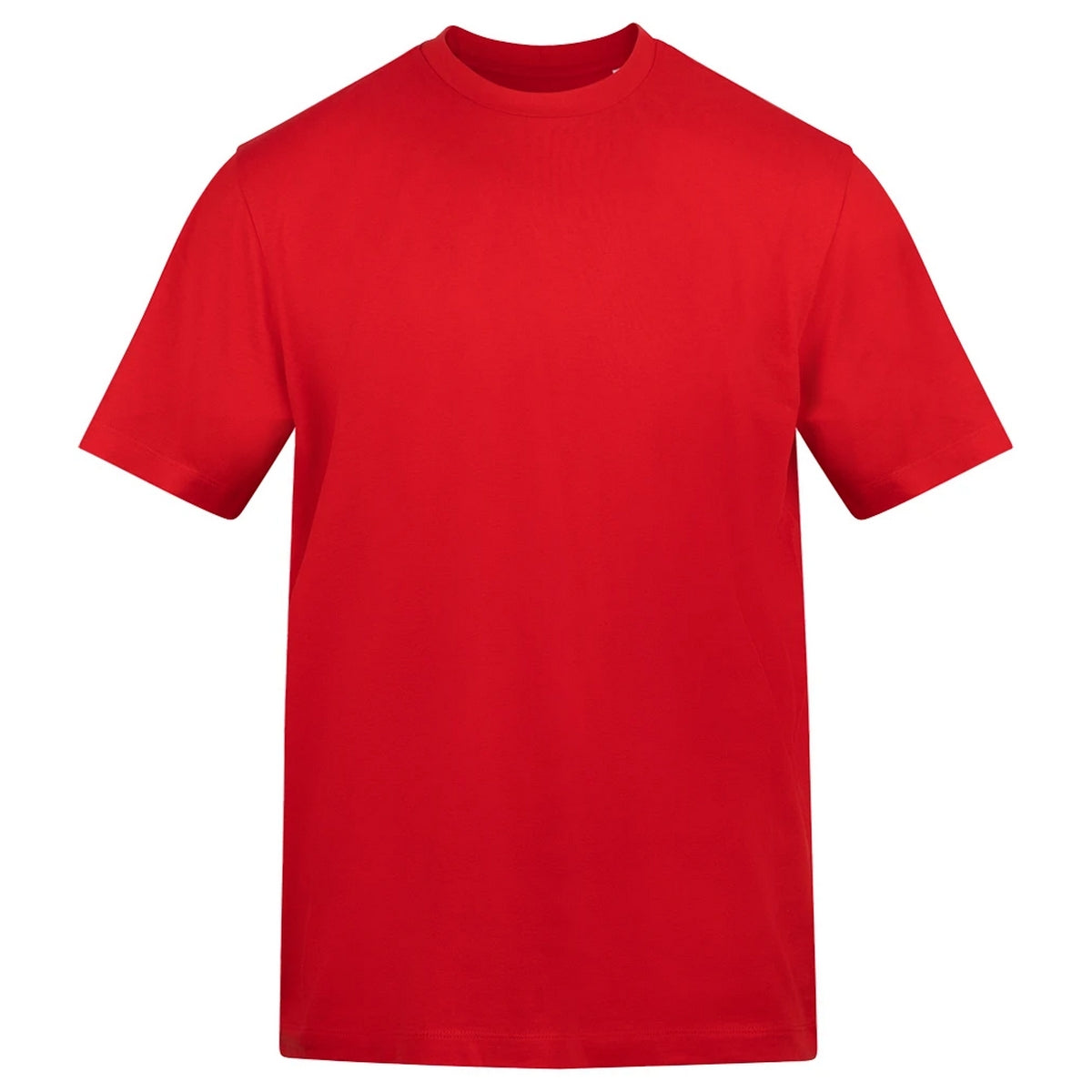 Fire Red - Front - Awdis Boys Cotton T-Shirt