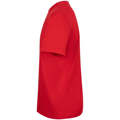 Fire Red - Side - Awdis Boys Cotton T-Shirt