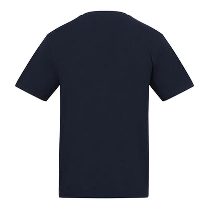 New French Navy - Back - Awdis Boys Cotton T-Shirt