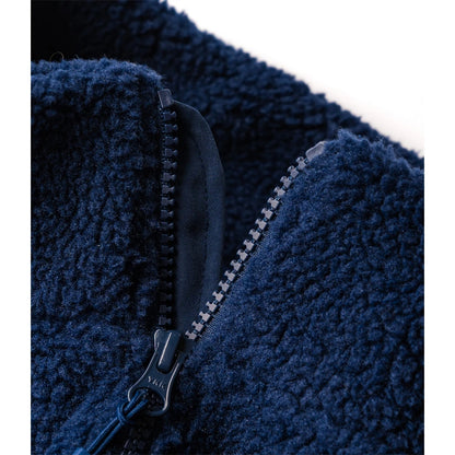 Navy - Lifestyle - Ravine Unisex Adult Borg Fleece Jacket