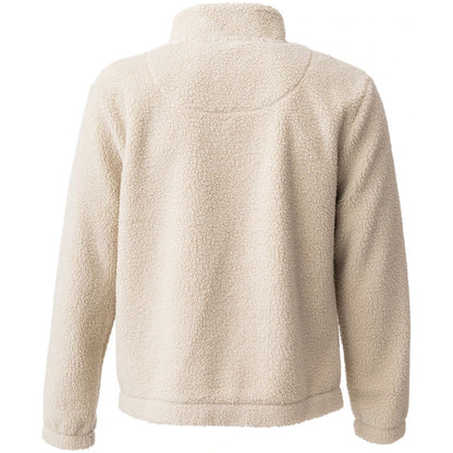 Natural - Back - Ravine Unisex Adult Borg Fleece Jacket