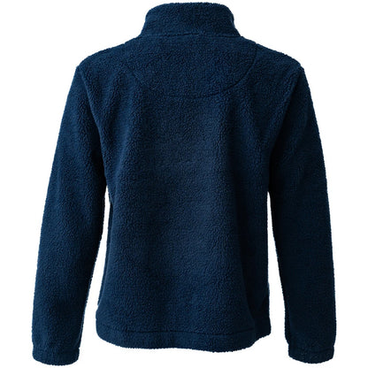 Navy - Back - Ravine Unisex Adult Borg Fleece Jacket