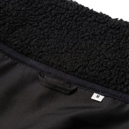 Black - Lifestyle - Ravine Unisex Adult Borg Quarter Zip Fleece Jacket