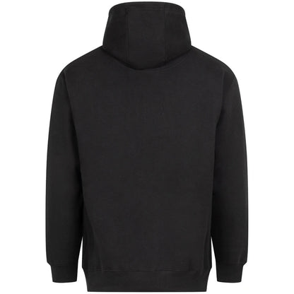 Deep Black - Back - Awdis Unisex Adult Vision Heavyweight Hoodie