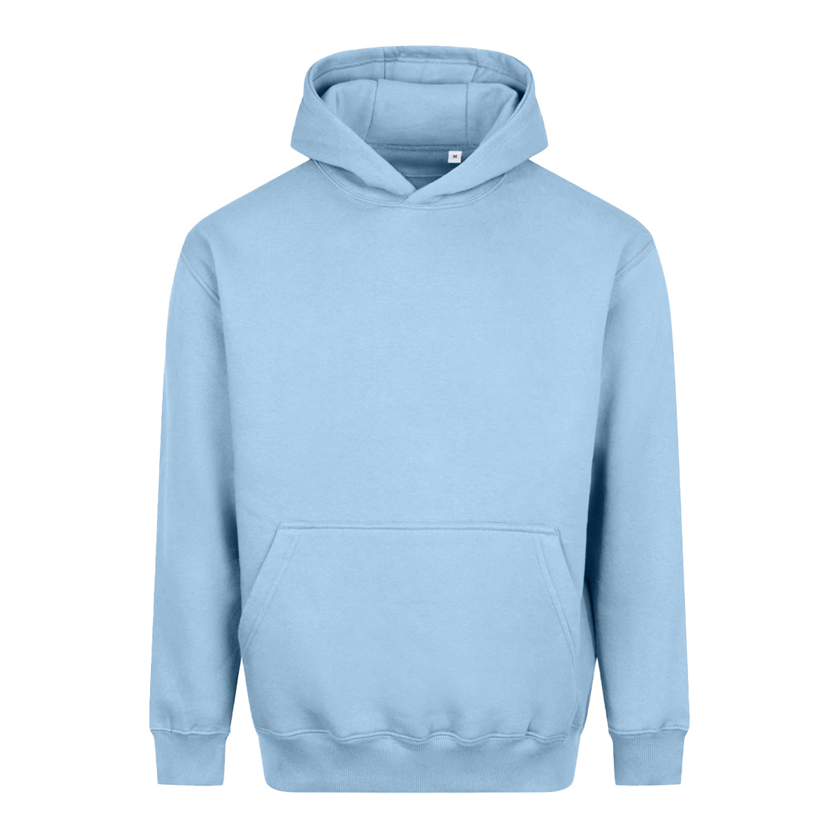 Ice Blue - Front - Awdis Unisex Adult Vision Heavyweight Hoodie
