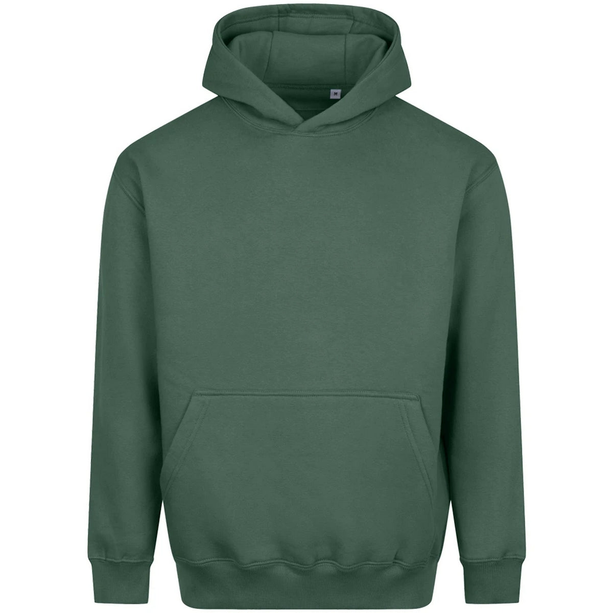 Moss Green - Front - Awdis Unisex Adult Vision Heavyweight Hoodie