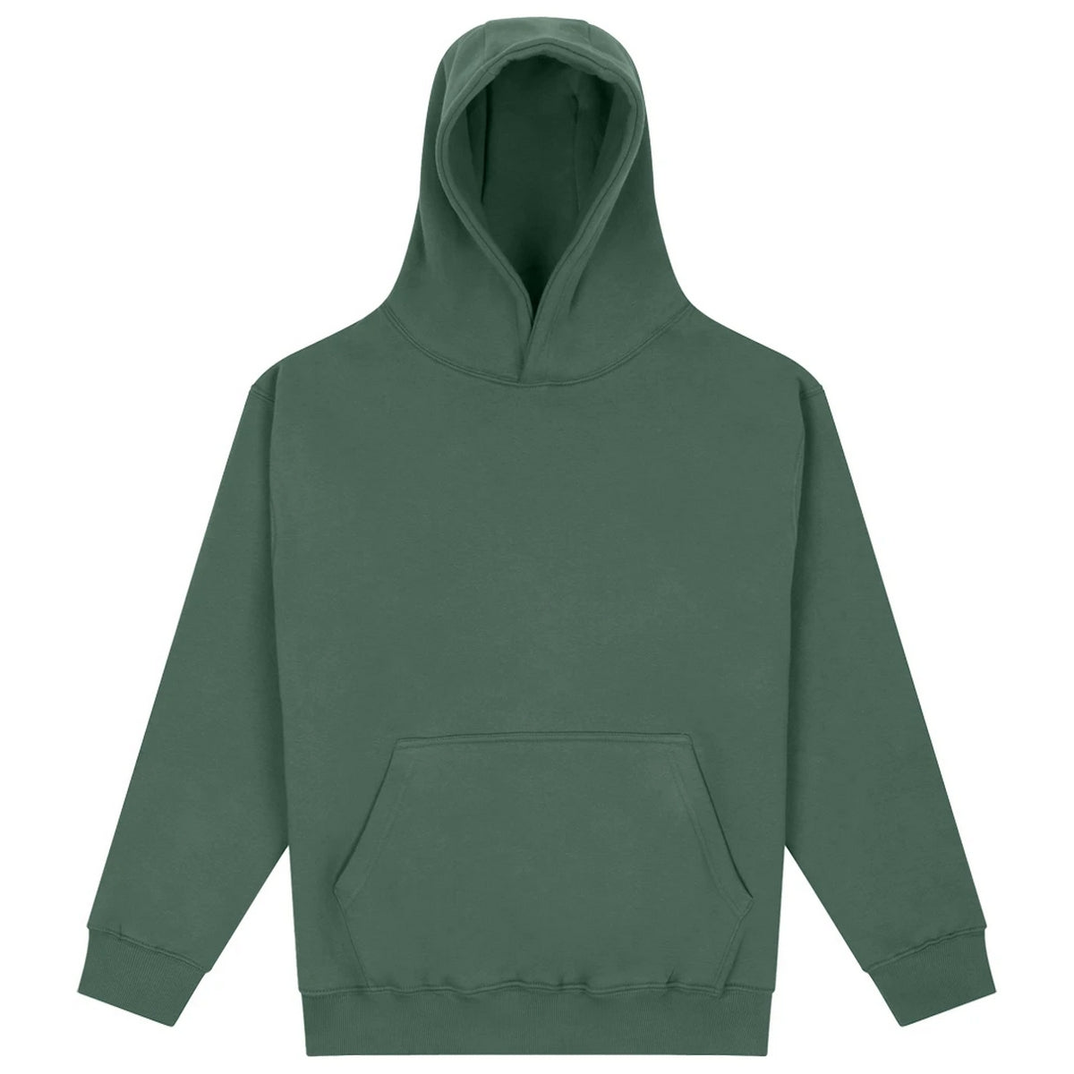 Moss Green - Side - Awdis Unisex Adult Vision Heavyweight Hoodie