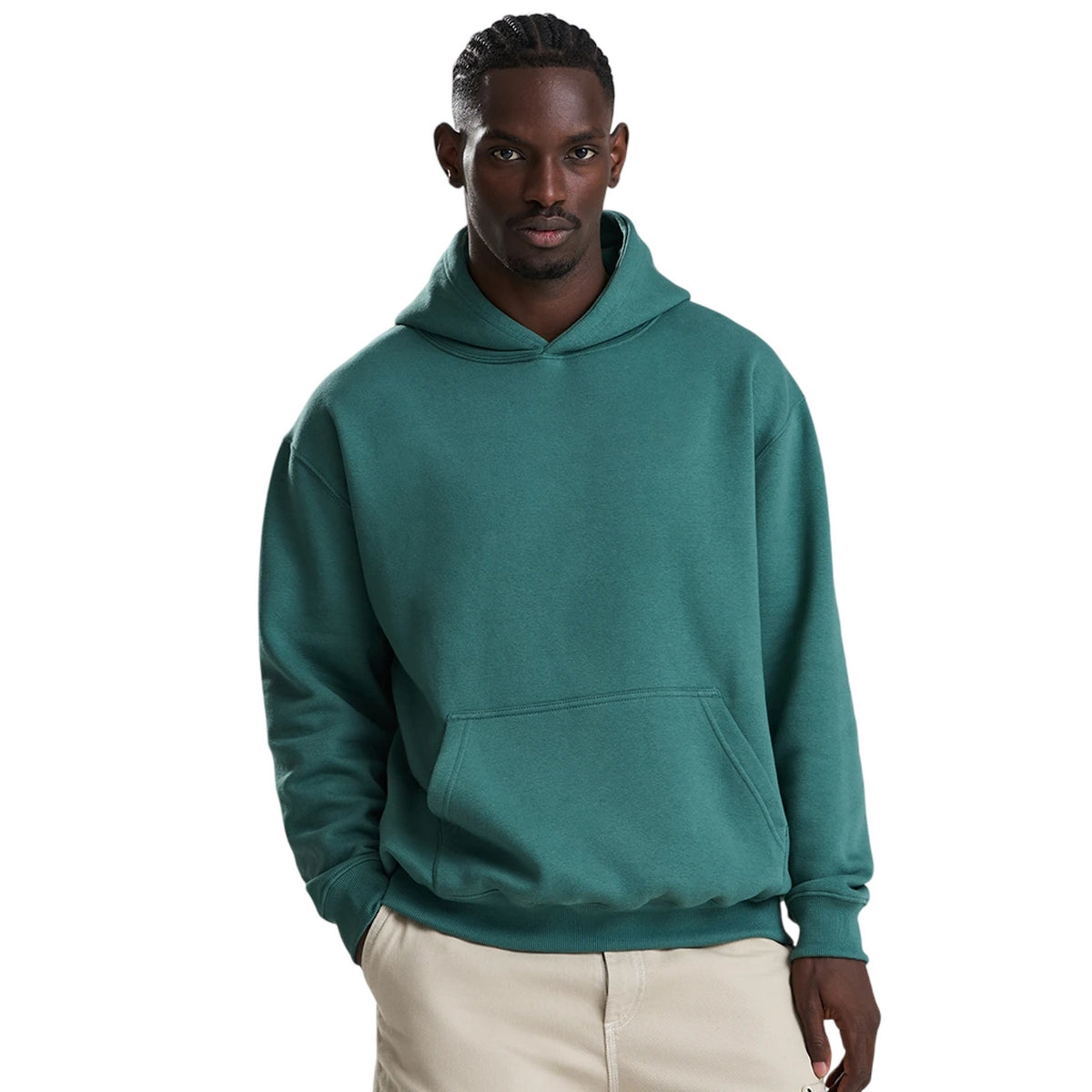 Moss Green - Lifestyle - Awdis Unisex Adult Vision Heavyweight Hoodie