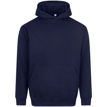 New French Navy - Front - Awdis Unisex Adult Vision Heavyweight Hoodie
