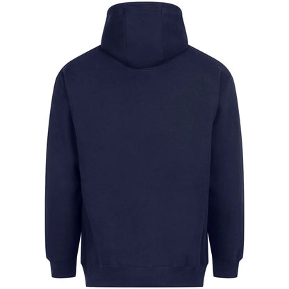 New French Navy - Back - Awdis Unisex Adult Vision Heavyweight Hoodie