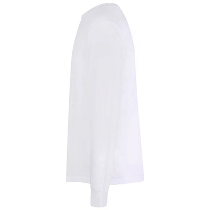 Arctic White - Side - Awdis Unisex Adult Long-Sleeved T-Shirt