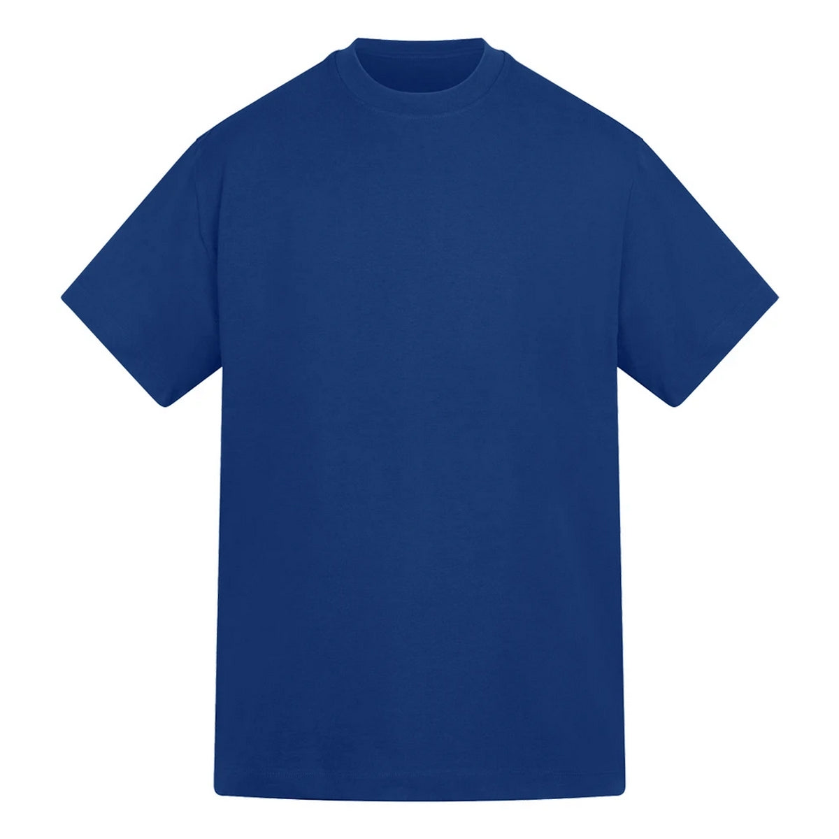 Navy - Front - Anthem Unisex Adult Amplify Heavyweight T-Shirt