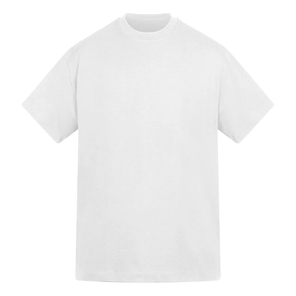 White - Front - Anthem Unisex Adult Amplify Heavyweight T-Shirt