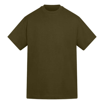 Khaki Green - Front - Anthem Unisex Adult Amplify Heavyweight T-Shirt