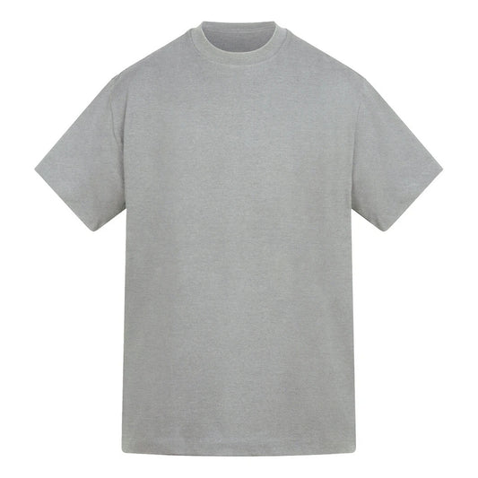 Grey Marl - Front - Anthem Unisex Adult Amplify Heavyweight T-Shirt