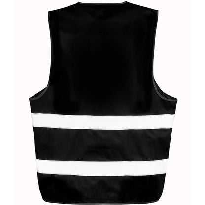 Black - Back - Result Core Unisex Adult Enhanced Hi-Vis Vest