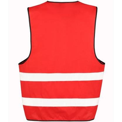 Red - Back - Result Core Unisex Adult Enhanced Hi-Vis Vest