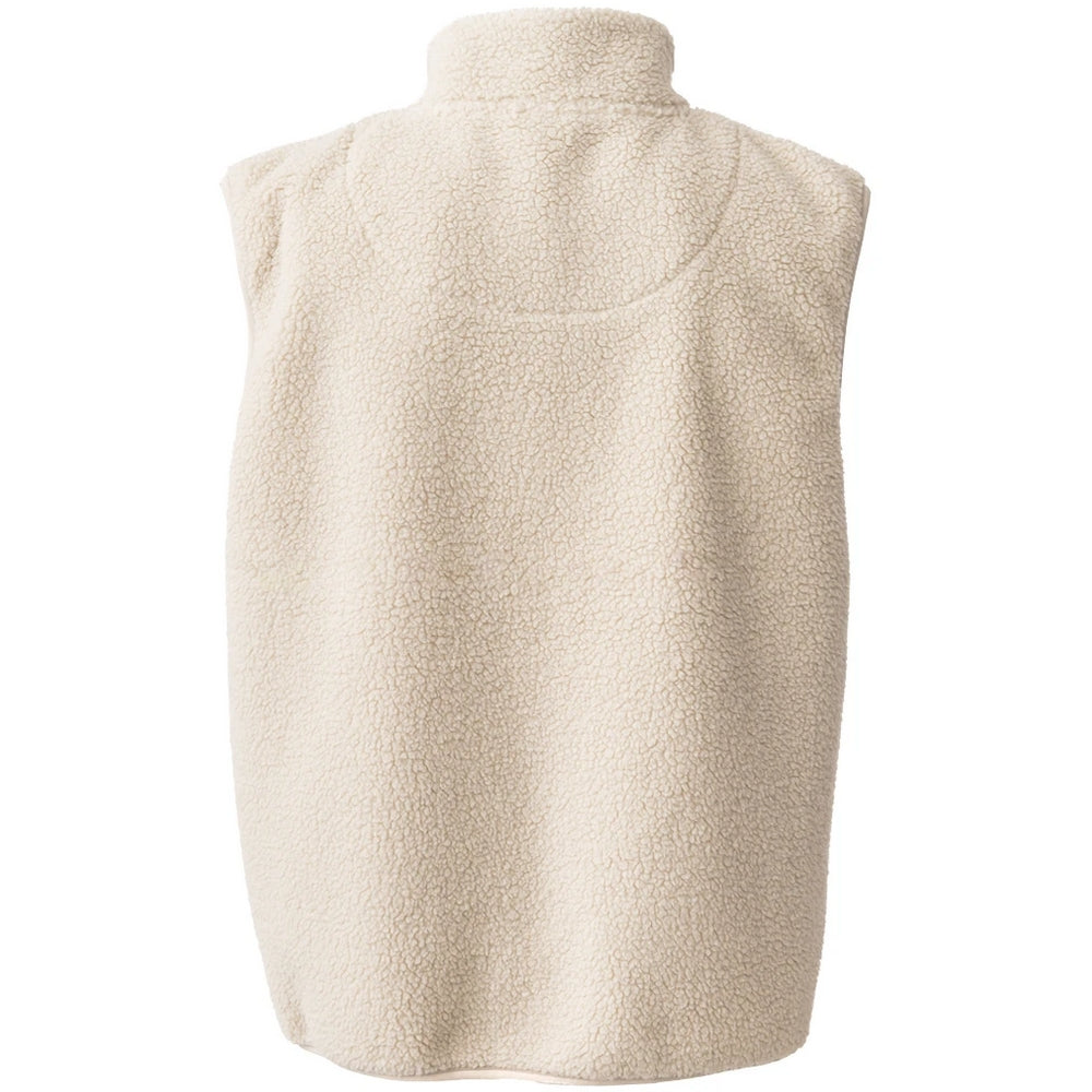 Natural - Back - Ravine Unisex Adult Borg Gilet