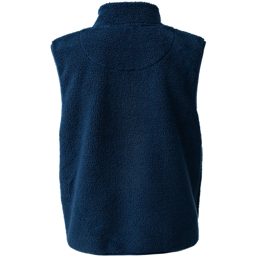 Navy - Back - Ravine Unisex Adult Borg Gilet