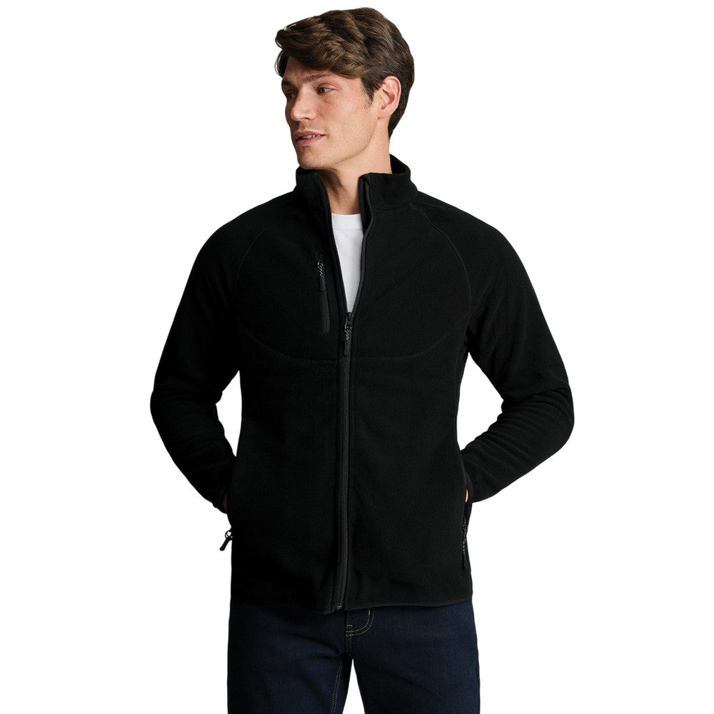 Black - Front - Brook Taverner Unisex Adult Lee Core Fleece Jacket