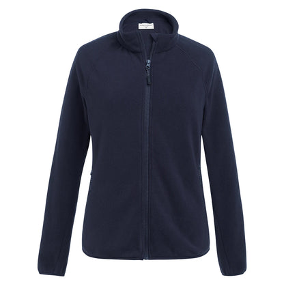 Navy - Front - Brook Taverner Womens-Ladies Clare Core Fleece Jacket