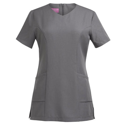Grey - Front - Brook Taverner Womens-Ladies Lockhart Tunic
