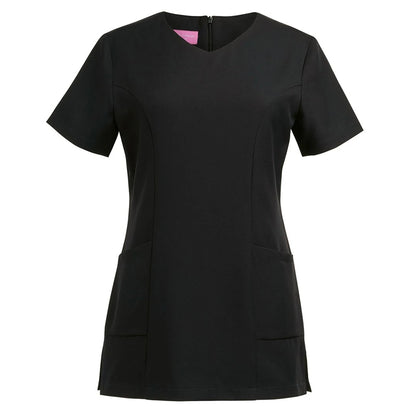Black - Front - Brook Taverner Womens-Ladies Lockhart Tunic