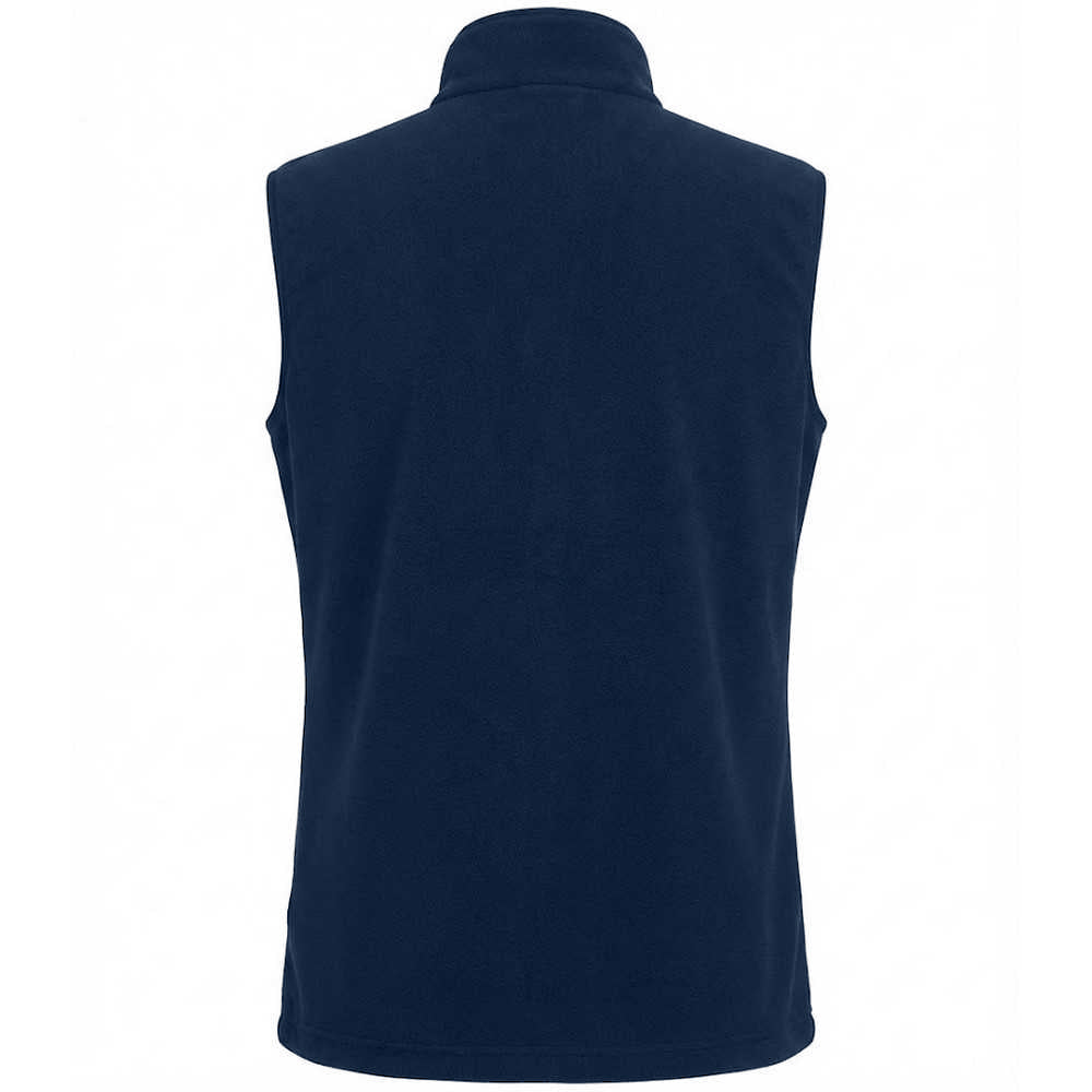 Navy - Back - Brook Taverner Mens Rochester Fleece Gilet