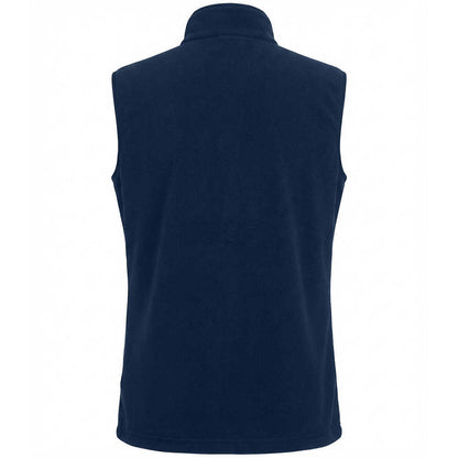 Navy - Back - Brook Taverner Mens Rochester Fleece Gilet