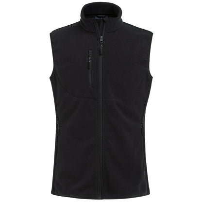 Black - Front - Brook Taverner Mens Rochester Fleece Gilet