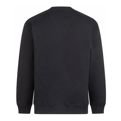 Deep Black - Back - Awdis Mens Vision Heavyweight Sweatshirt