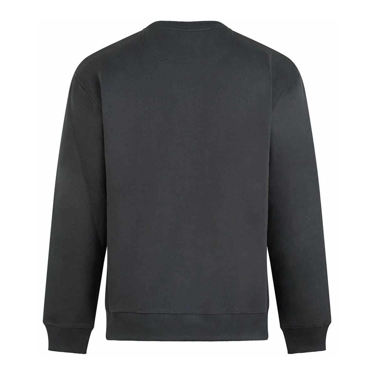 Solid Charcoal - Back - Awdis Mens Vision Heavyweight Sweatshirt